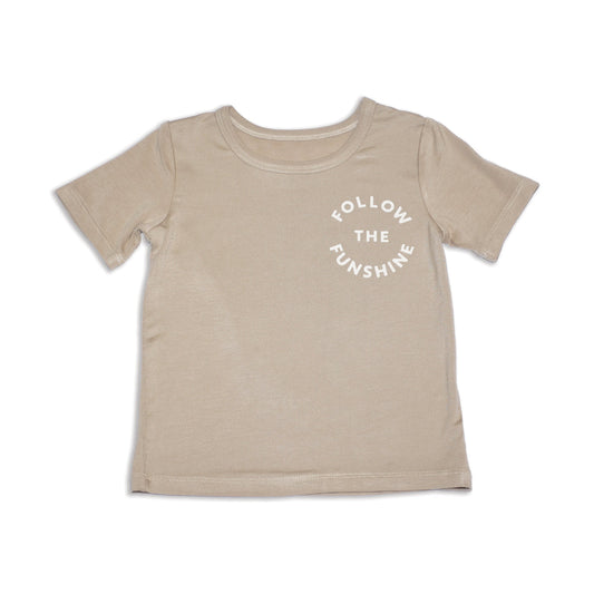 Bamboo Short Sleeve Graphic Tee (Owl Feather)