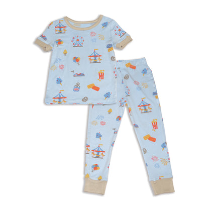 Pyjama en rayonne de bambou à manches courtes — Funland