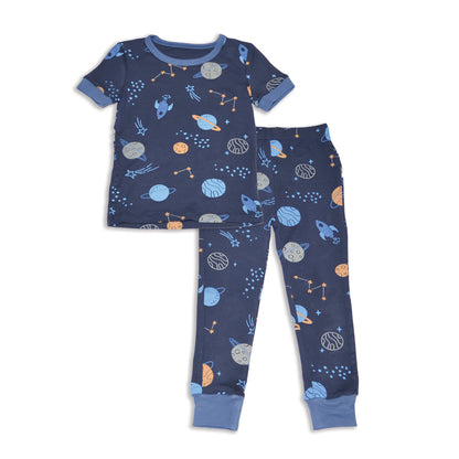 Pyjama en rayonne de bambou à manches courtes — Lost in Space