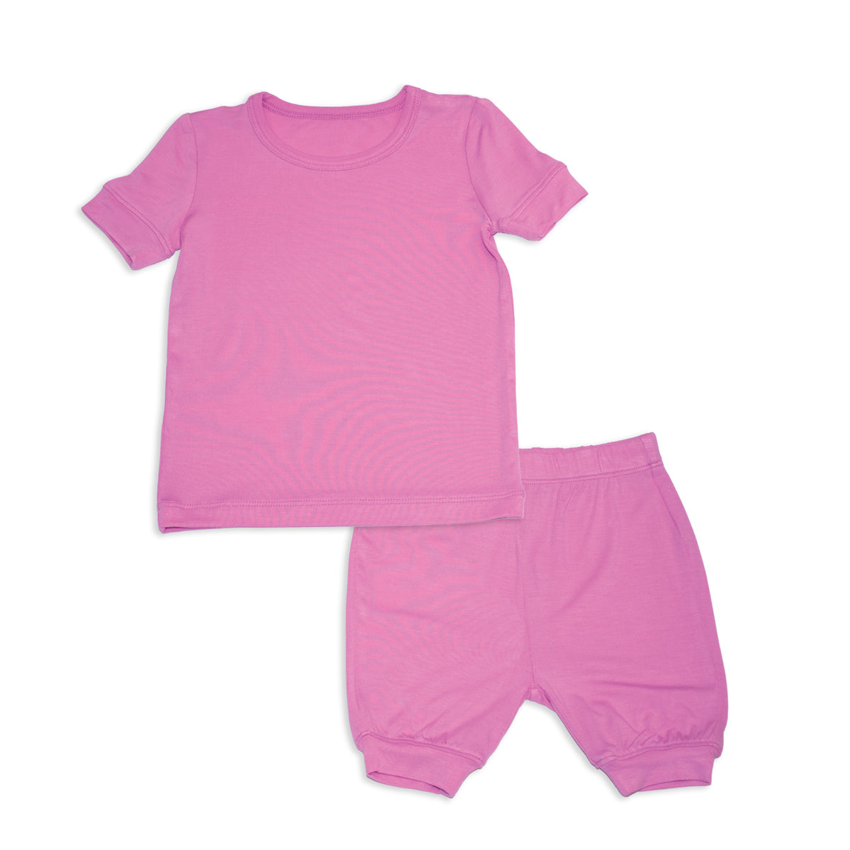 Bamboo Short Sleeve Top & Shorts Pajama Set (Crocus)