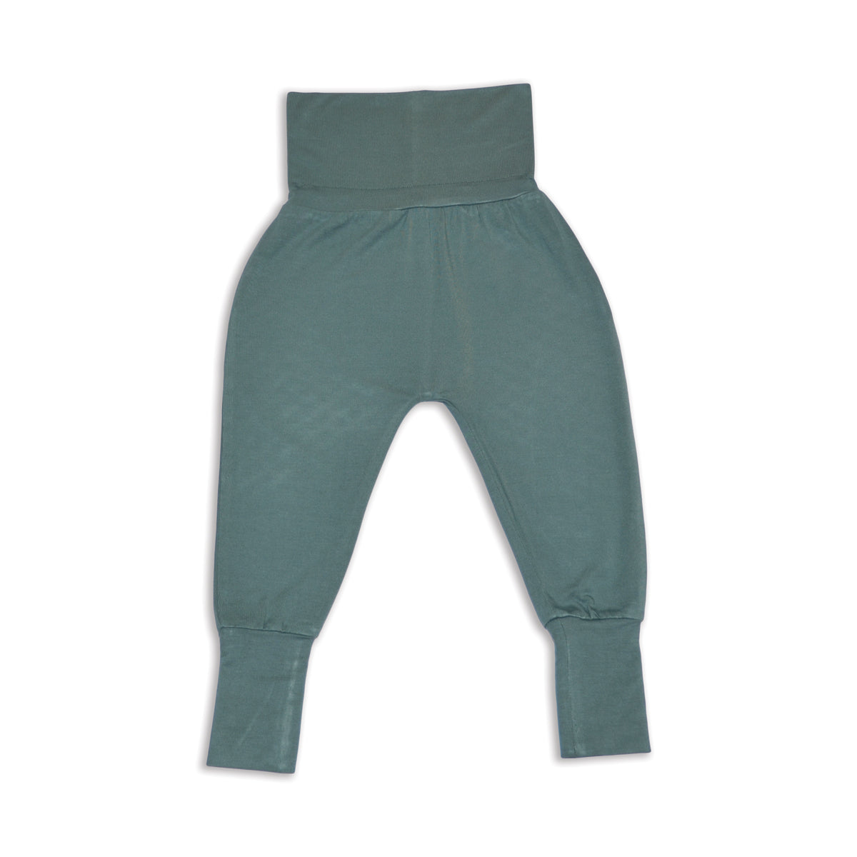 Bamboo Grow with Me Harem Pants (Pine)