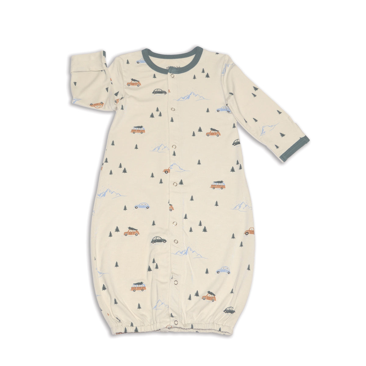 Bamboo Converter Gown (Winter Road Trip Print)