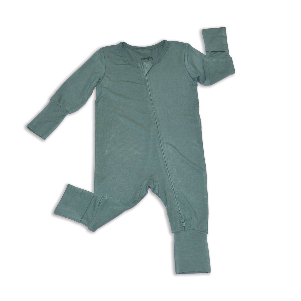 Bamboo 2-way Zipper Romper Sleeper (Pine)