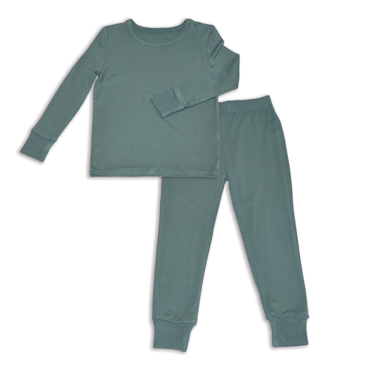 Bamboo Long Sleeve Pajama Set (Pine)