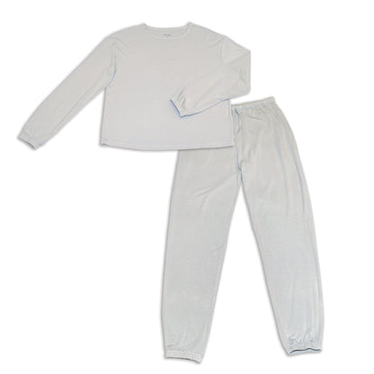 Women's Rayon from Bamboo Long Sleeve Loungewear Set (High Rise)