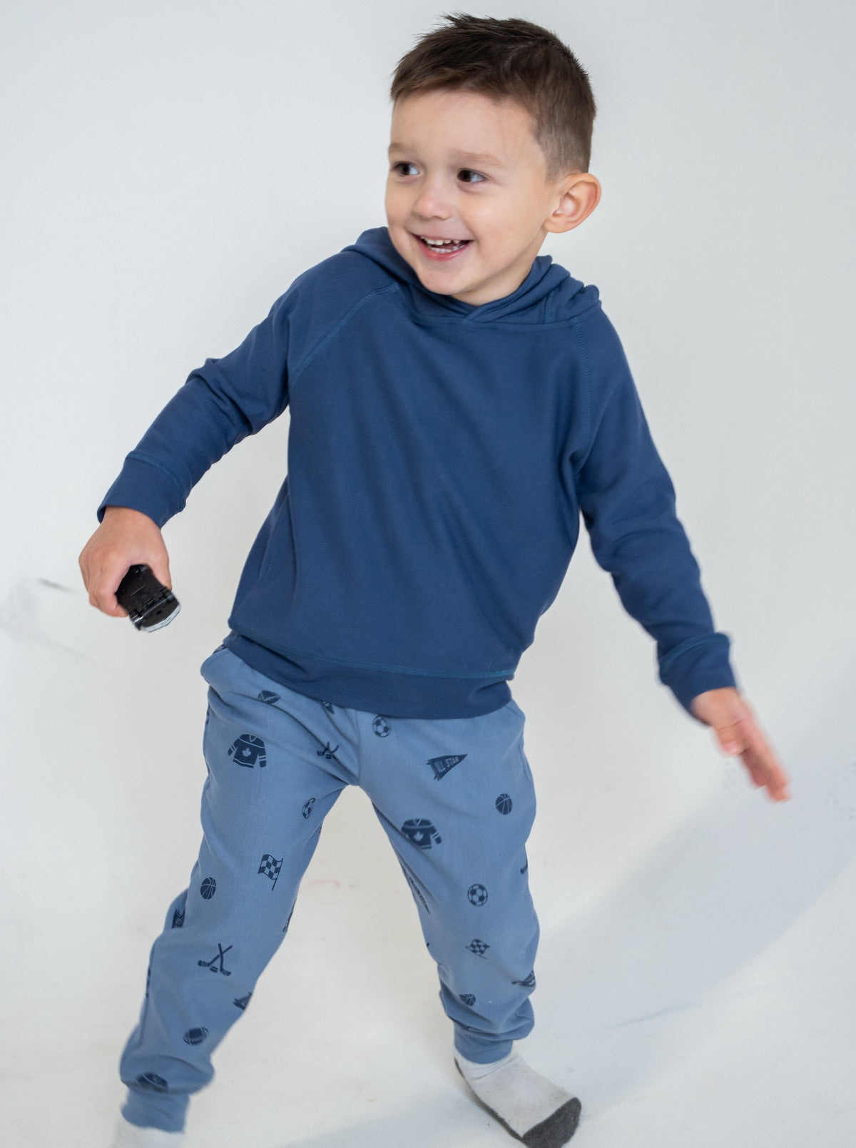 Bamboo Fleece Sweat Pants (All Star Print)