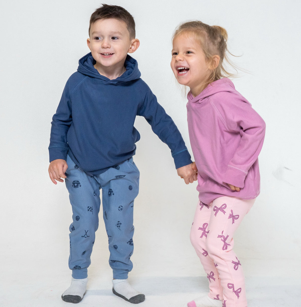 Bamboo Fleece Pullover Hoodie (Mauve Orchid)