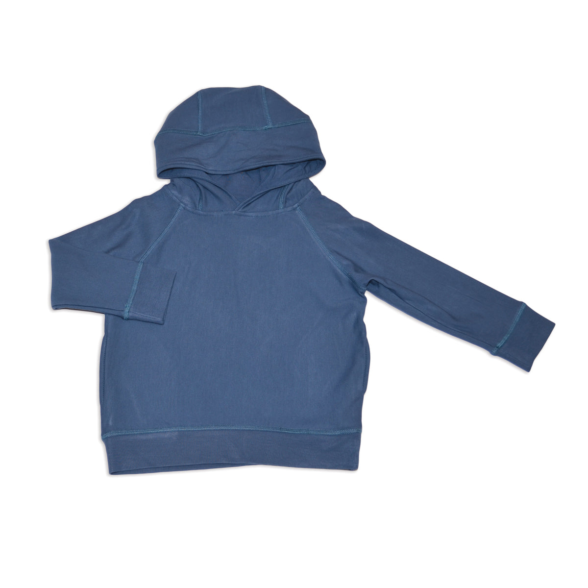 Bamboo Fleece Pullover Hoodie (Indigo)