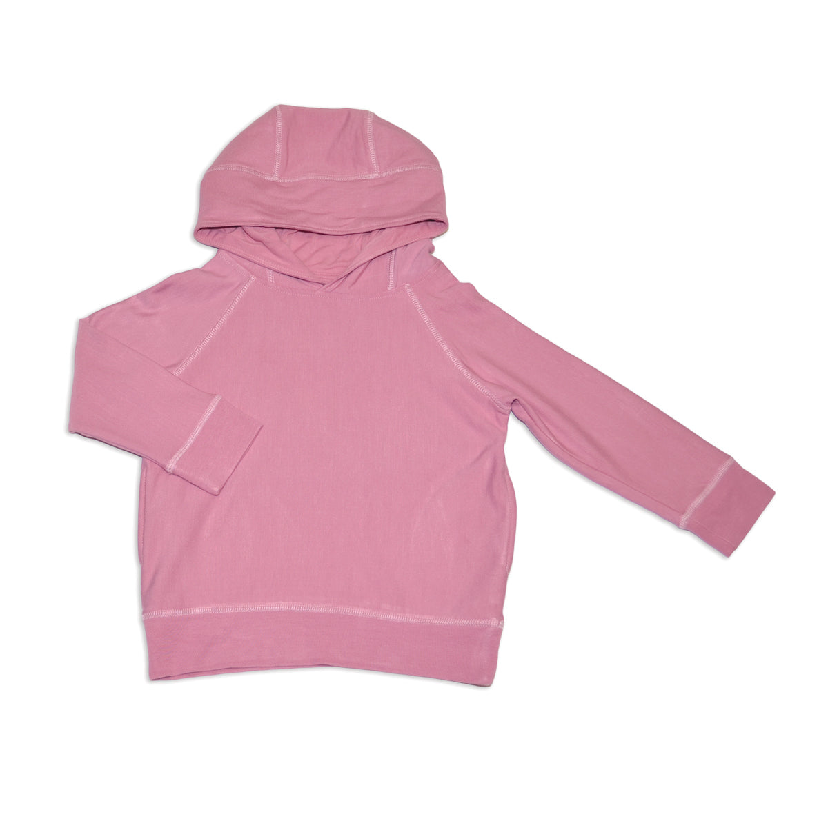 Bamboo Fleece Pullover Hoodie (Mauve Orchid)