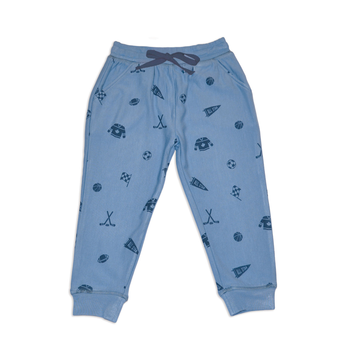 Bamboo Fleece Sweat Pants (All Star Print)