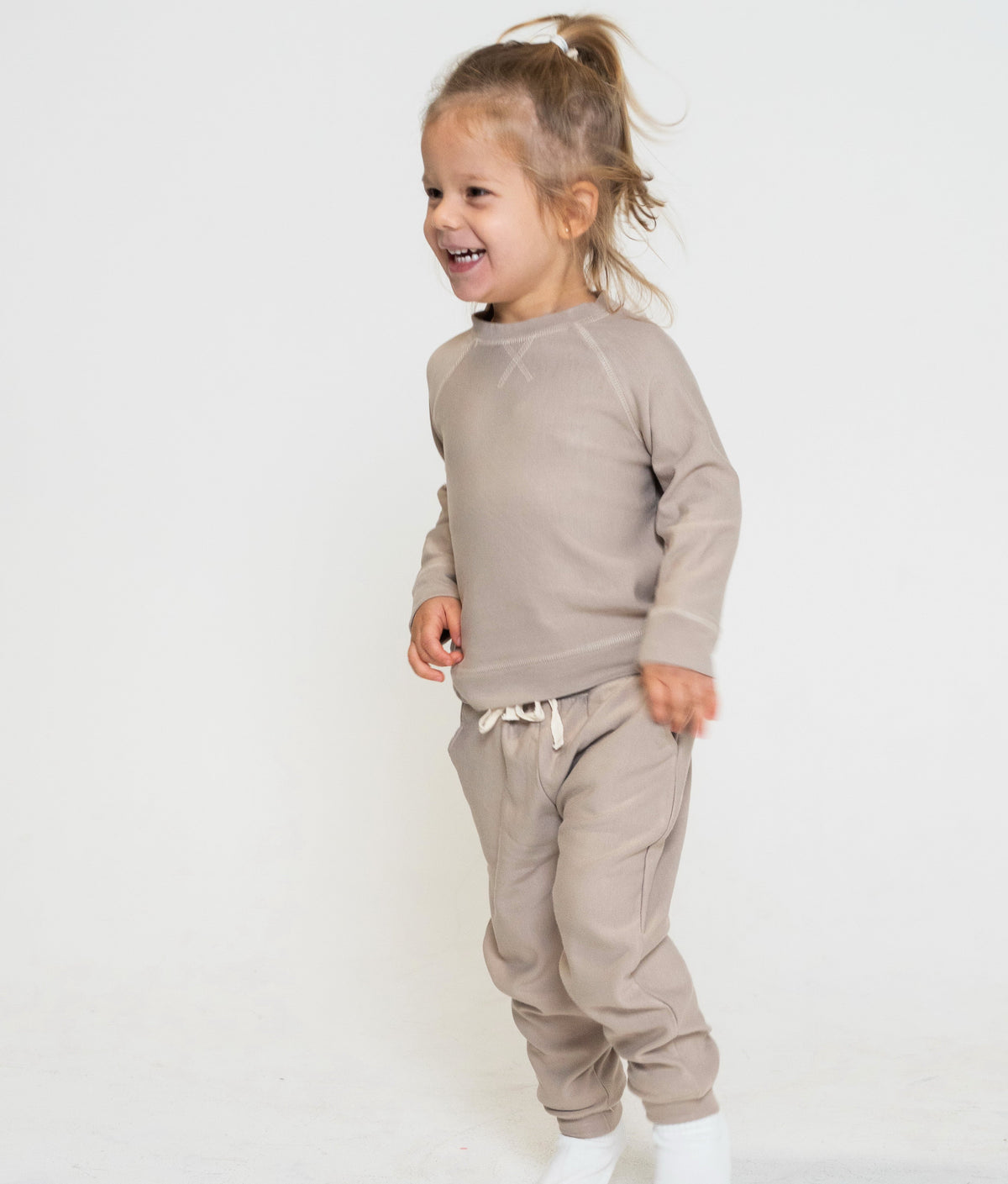 Bamboo Fleece Sweat Pants (Goat)