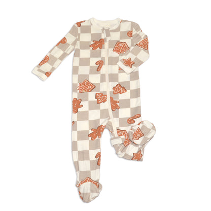 Dormeuse en rayonne de bambou à zip double sens — Gingerbread Party