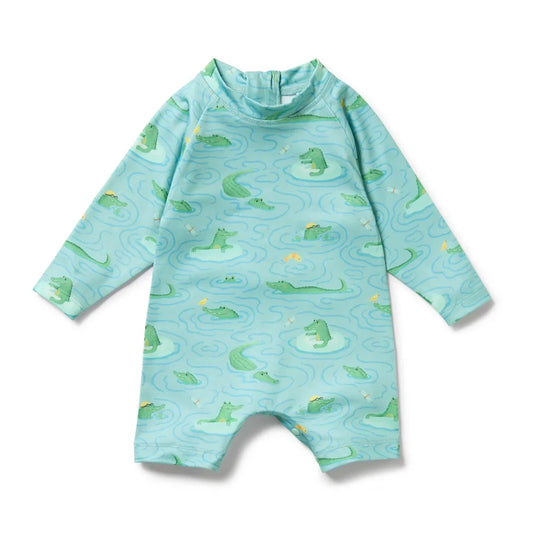 Maillot de bain Sunny Scales Boyleg une pièce | Wilson + Frenchy