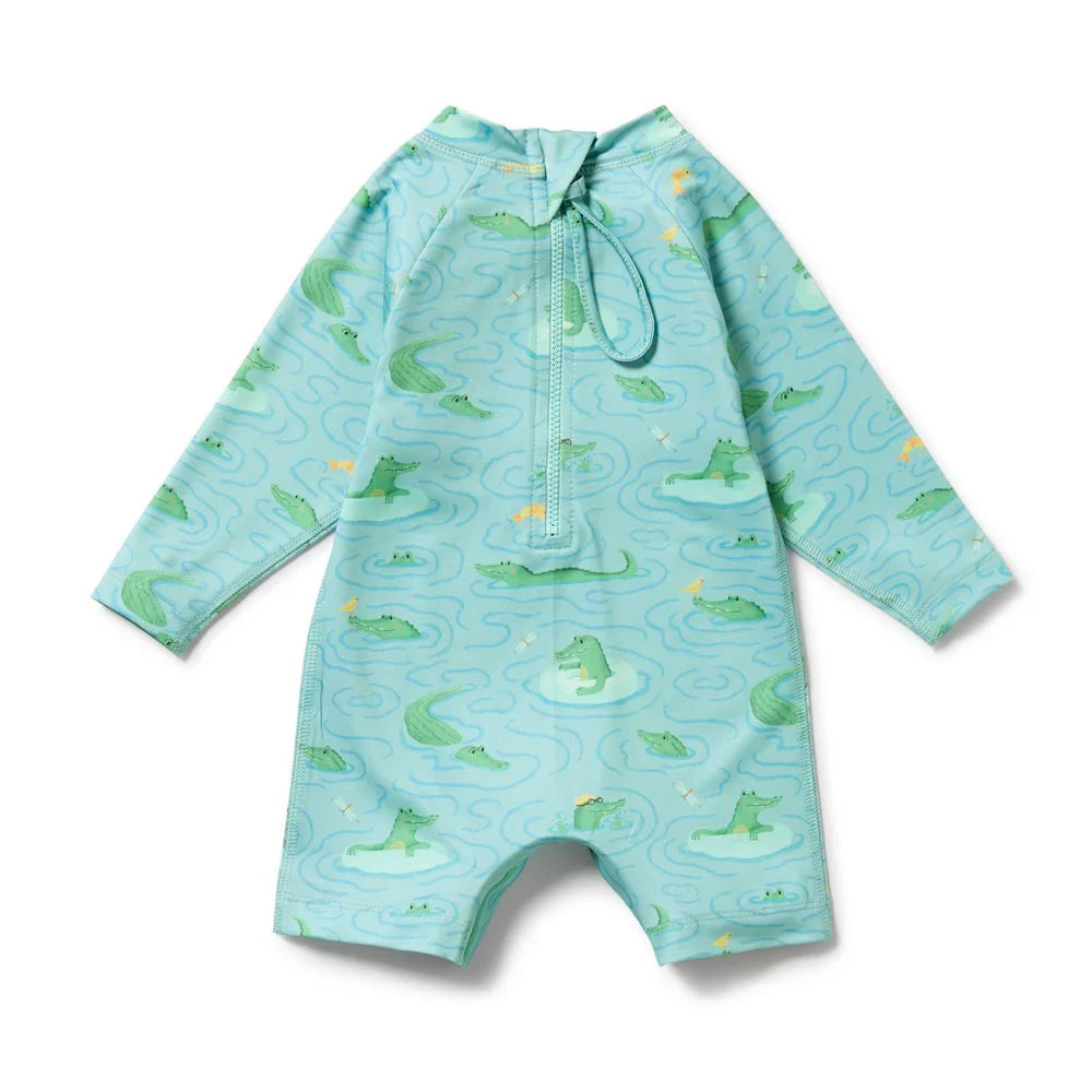 Maillot de bain Sunny Scales Boyleg une pièce | Wilson + Frenchy