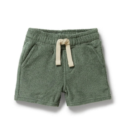 Moss Organic Terry Short | Wilson + Frenchy