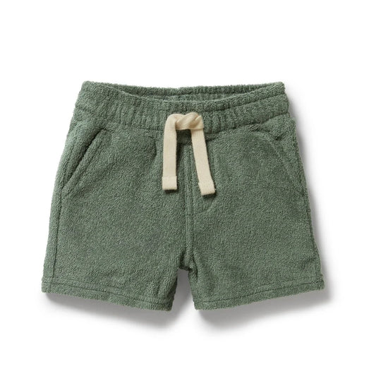 Moss Organic Terry Short | Wilson + Frenchy