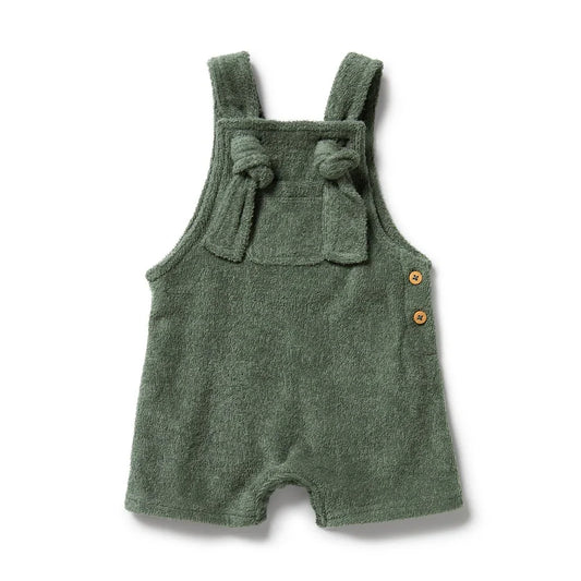 Salopette en tissu éponge biologique Moss | Wilson + Frenchy