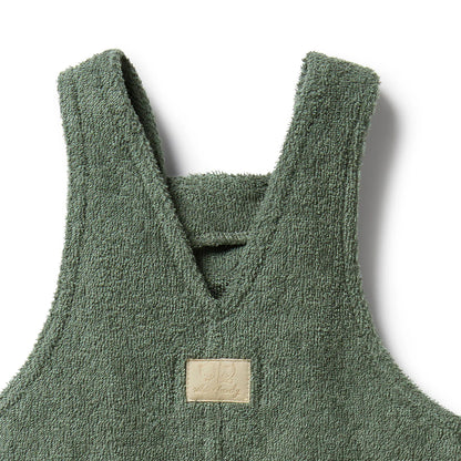 Moss Organic Terry Overall | Wilson + Frenchy