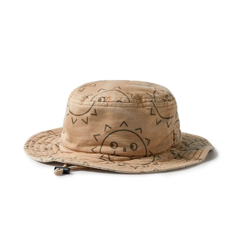 Chapeau de soleil en molleton biologique Happy Days | Wilson + Frenchy