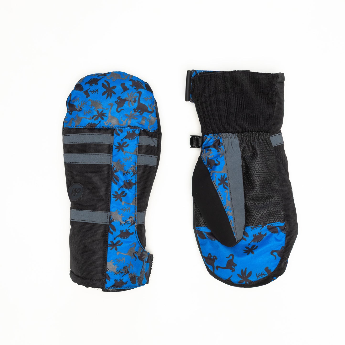 Moufles Dino Squad Royal Black Reflective EasyOn