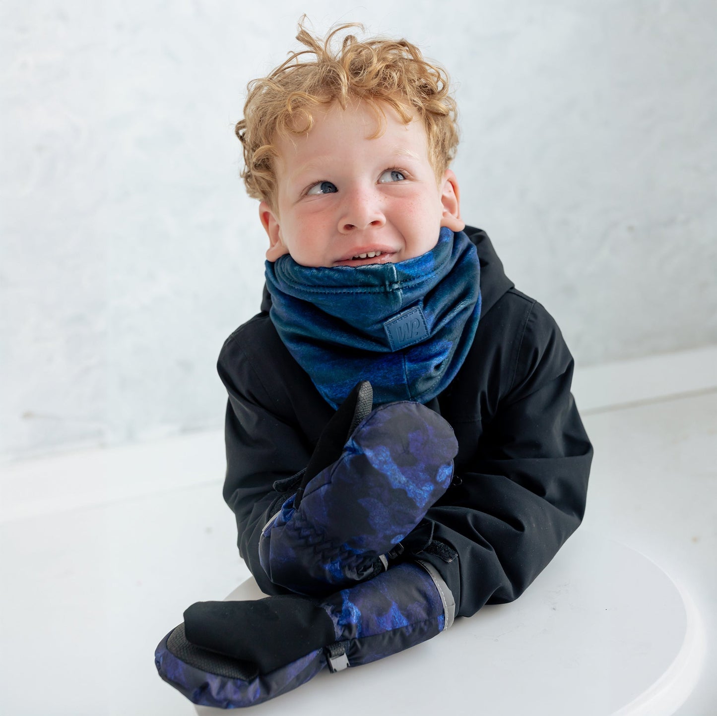 Royal Bark Camo Reflective Mitten