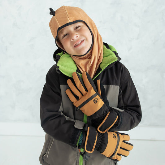 Gant de ski Camel noir