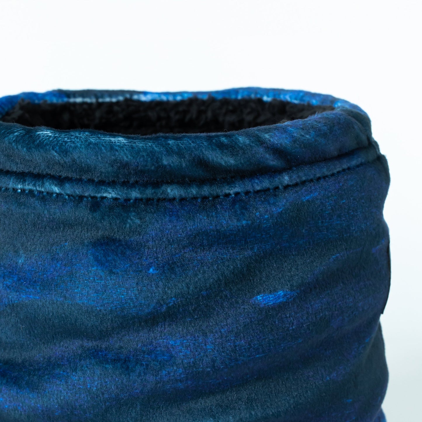 Royal Bark Camo and Black Reversible Plush Neck Warmer