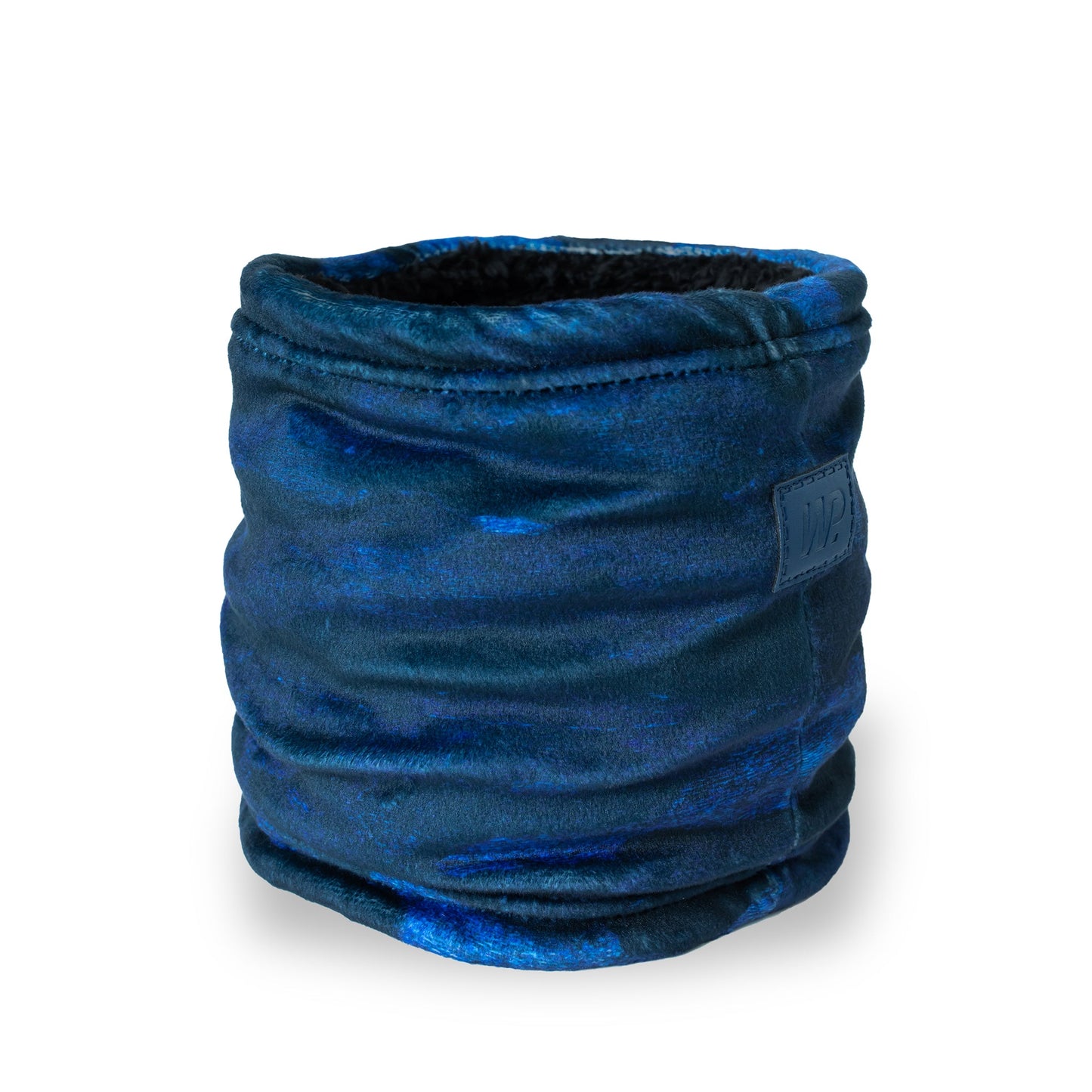 Royal Bark Camo and Black Reversible Plush Neck Warmer