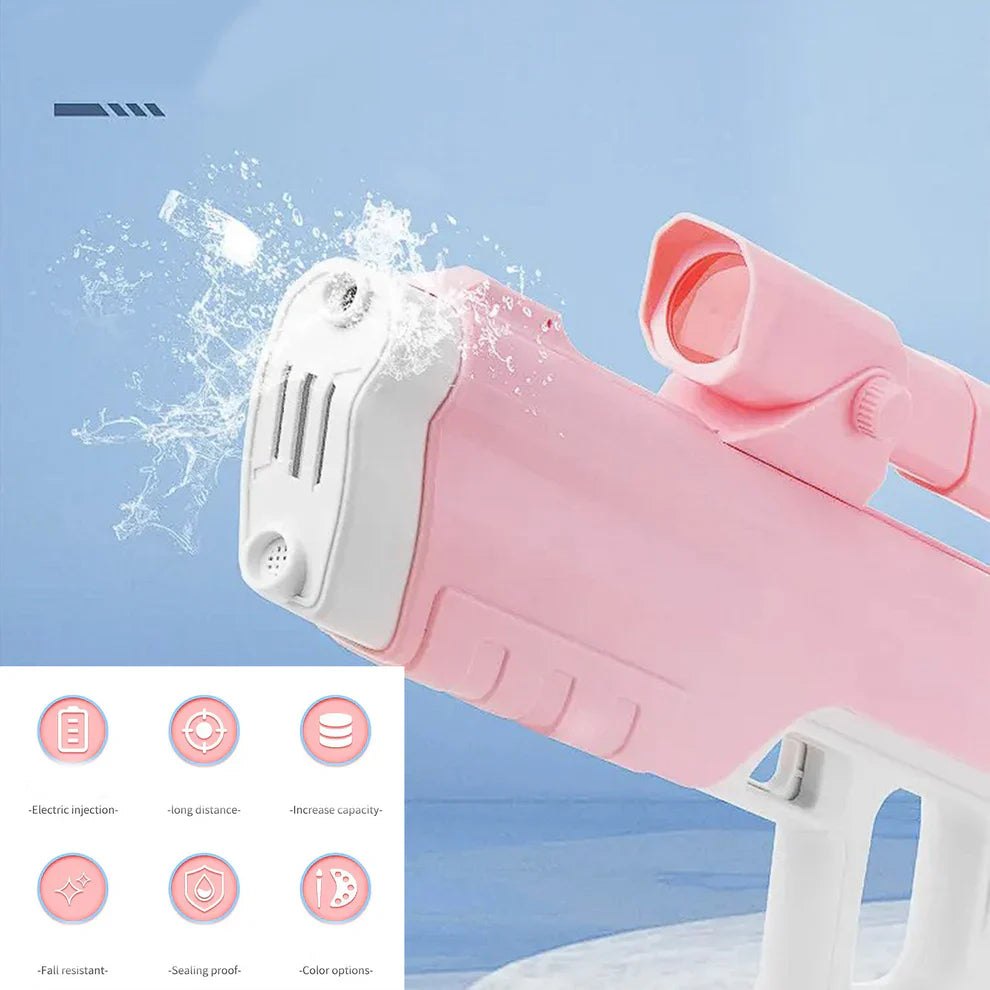 Pistolet à eau électrique avec lunette de visée