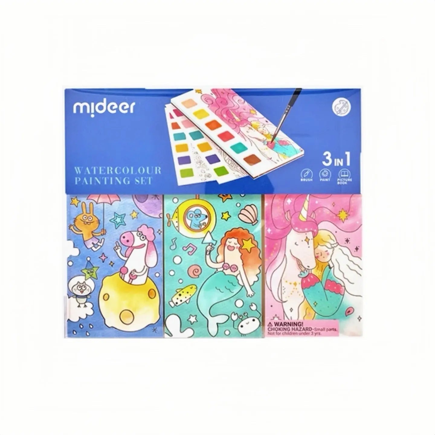 Mini Watercolor Painting Book
