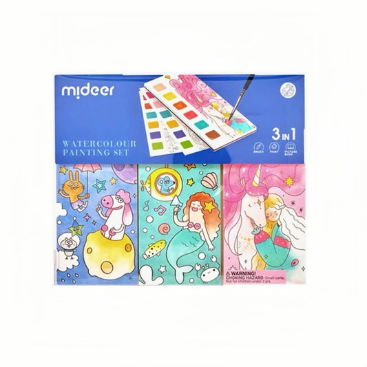 Mini Watercolor Painting Book