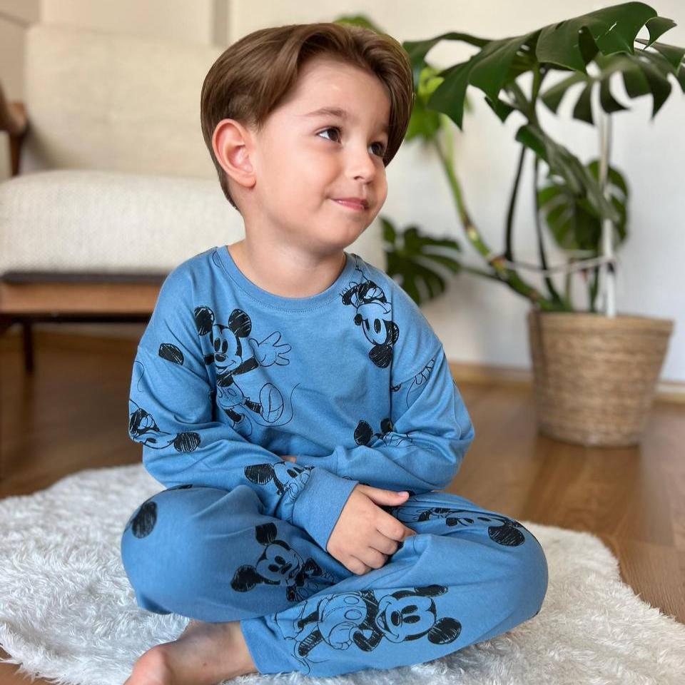 Unisex Mouse Cotton Pyjama Set
