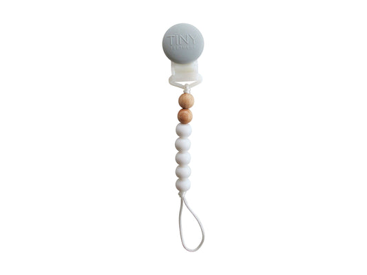 Mini Pacifier Clip – Silicone Beads, Shorter Length