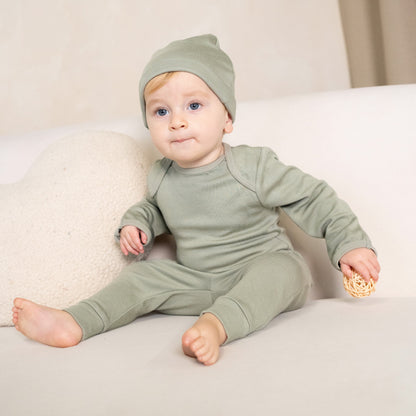 Pantalon en laine et rayonne de bambou — Lily Pad
