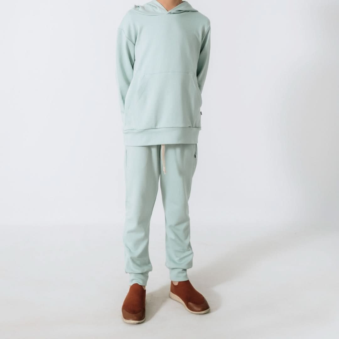 Pantalon de jogging léger en bambou pour enfant | Marine