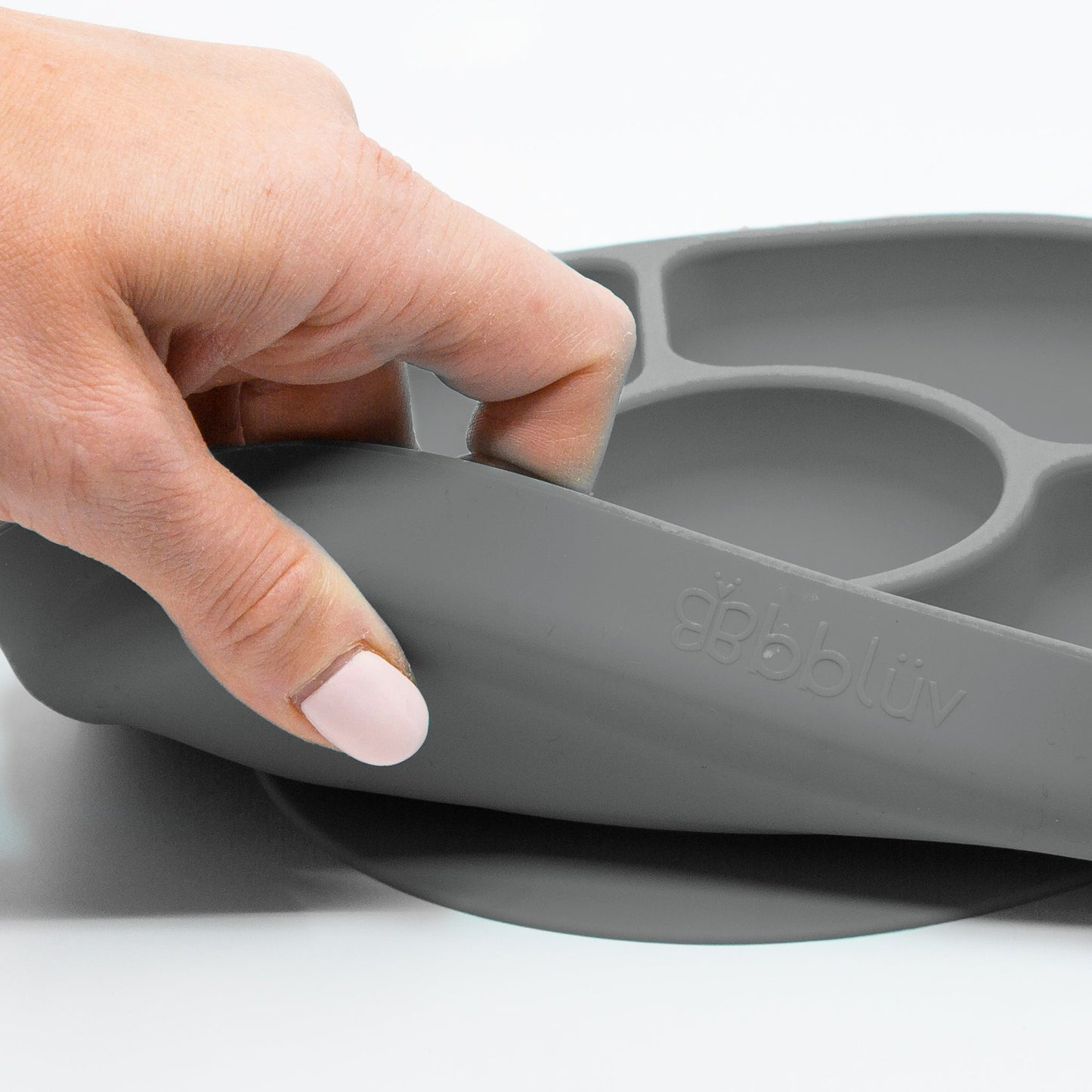 Yümi: Silicone Plate & Spoon Set || Yümi: Ensemble assiette et cuillère en silicone