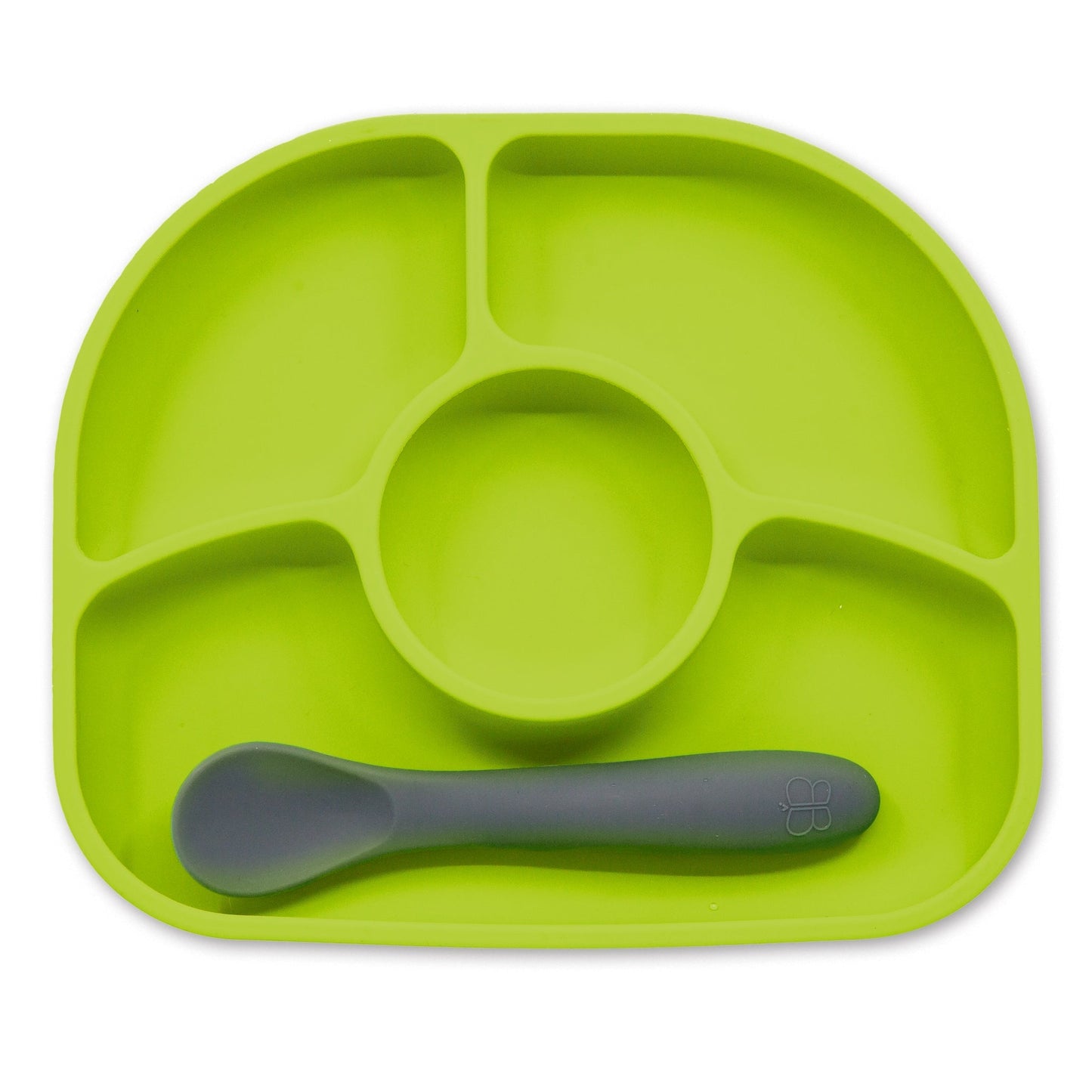 Yümi: Silicone Plate & Spoon Set || Yümi: Ensemble assiette et cuillère en silicone