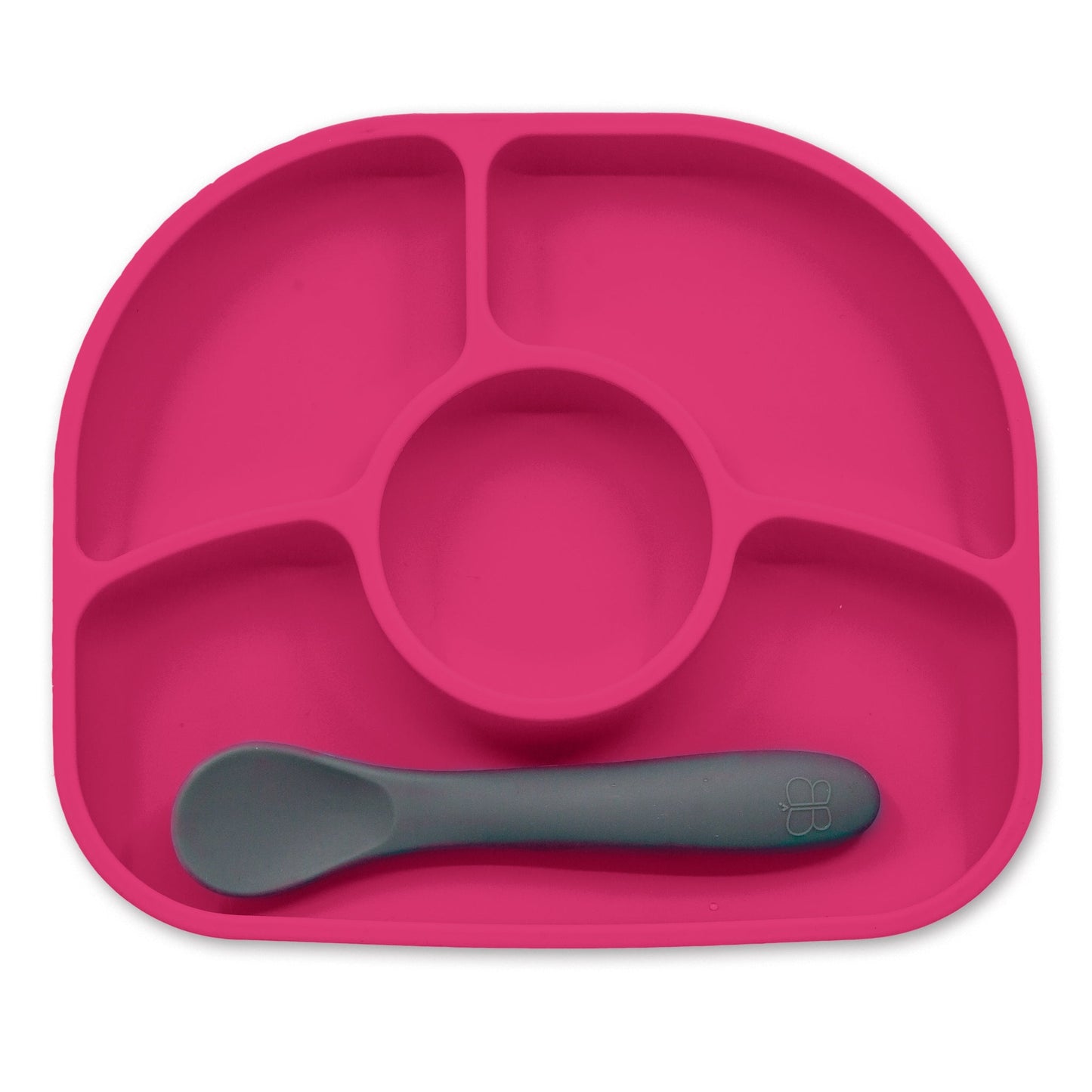 Yümi: Silicone Plate & Spoon Set || Yümi: Ensemble assiette et cuillère en silicone