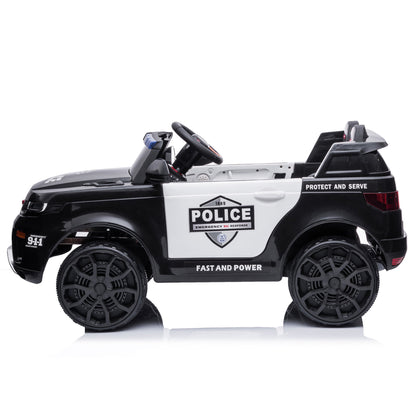 2026 Police Range Rover Style 12V Kids Ride On Car with Remote Control and Walkie Talkie