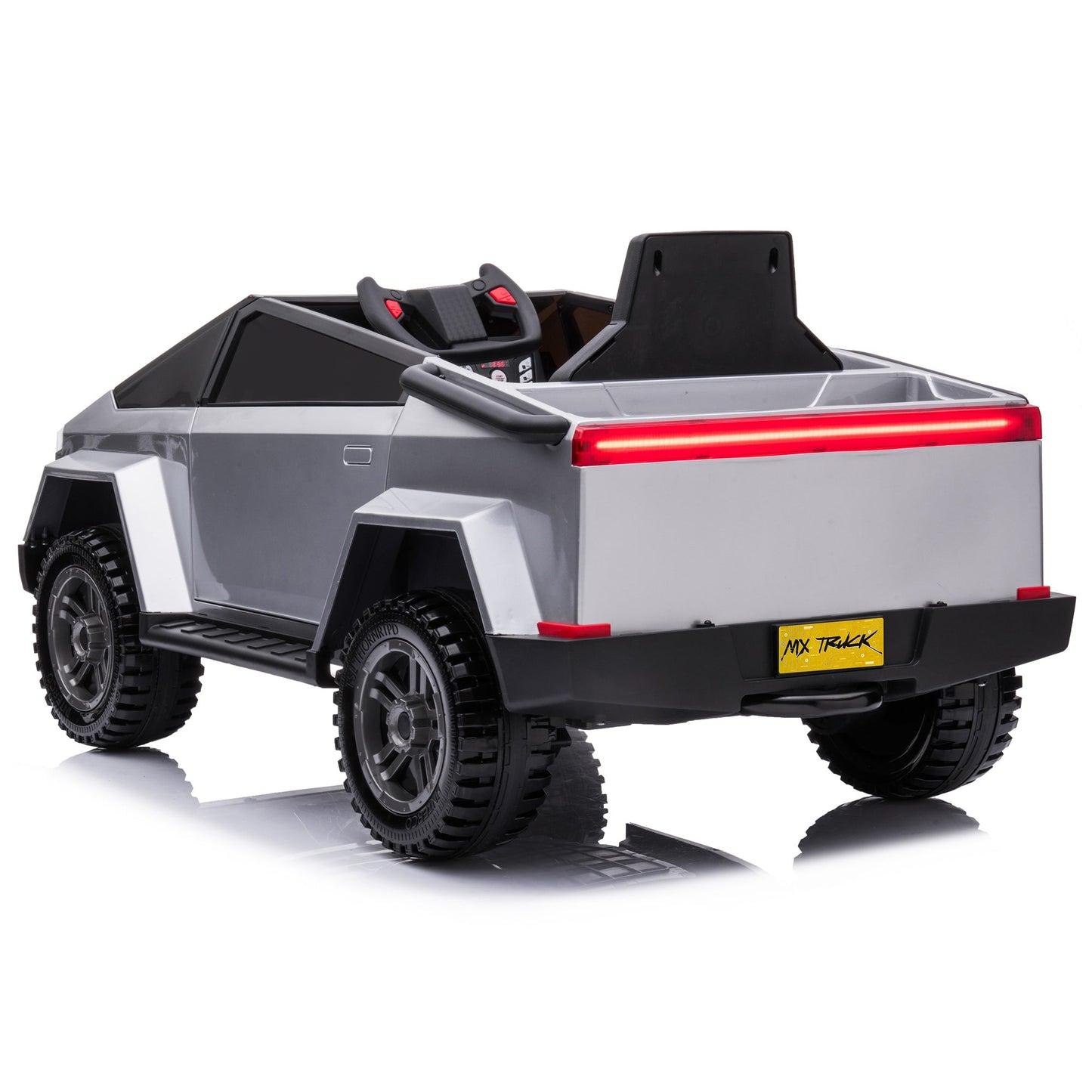 Voiture électrique 12 V pour enfants Tesla Cybertruck style 2026 avec télécommande