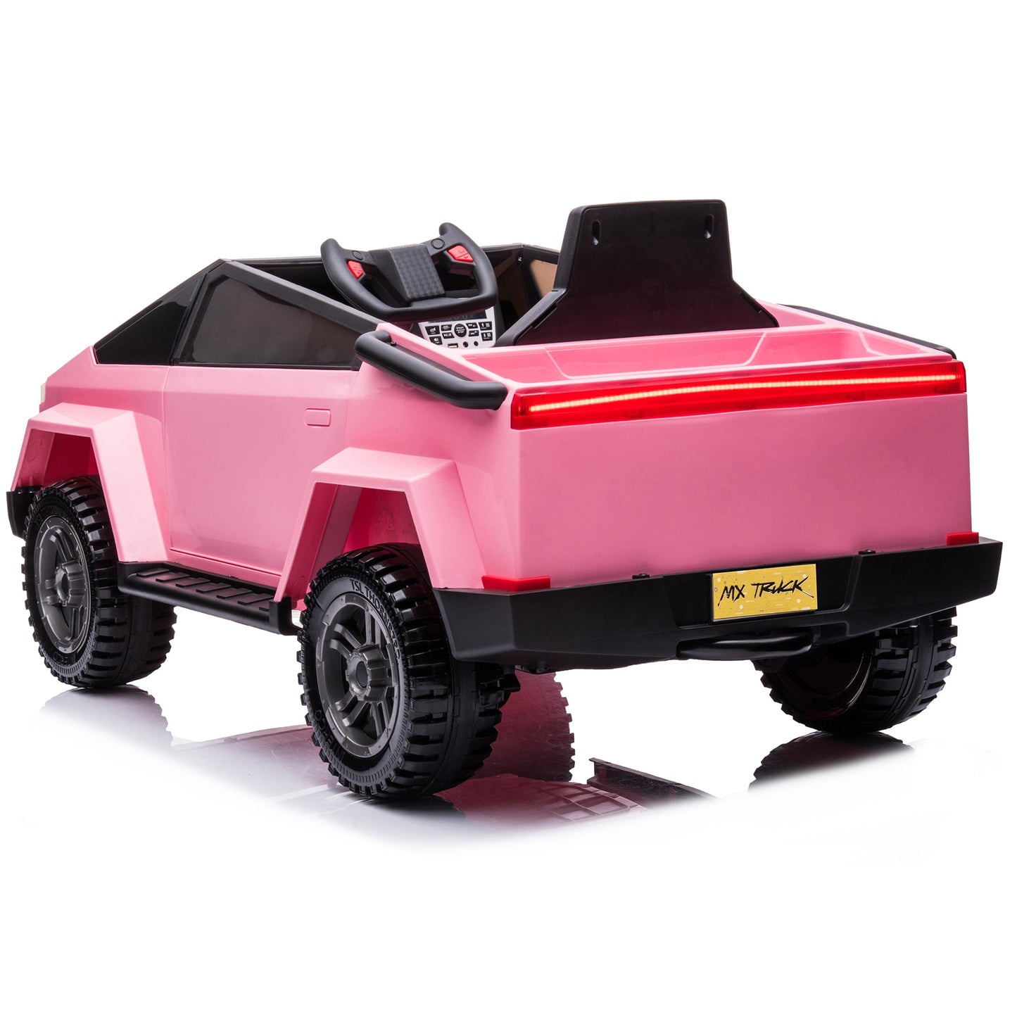 Voiture électrique 12 V pour enfants Tesla Cybertruck style 2026 avec télécommande