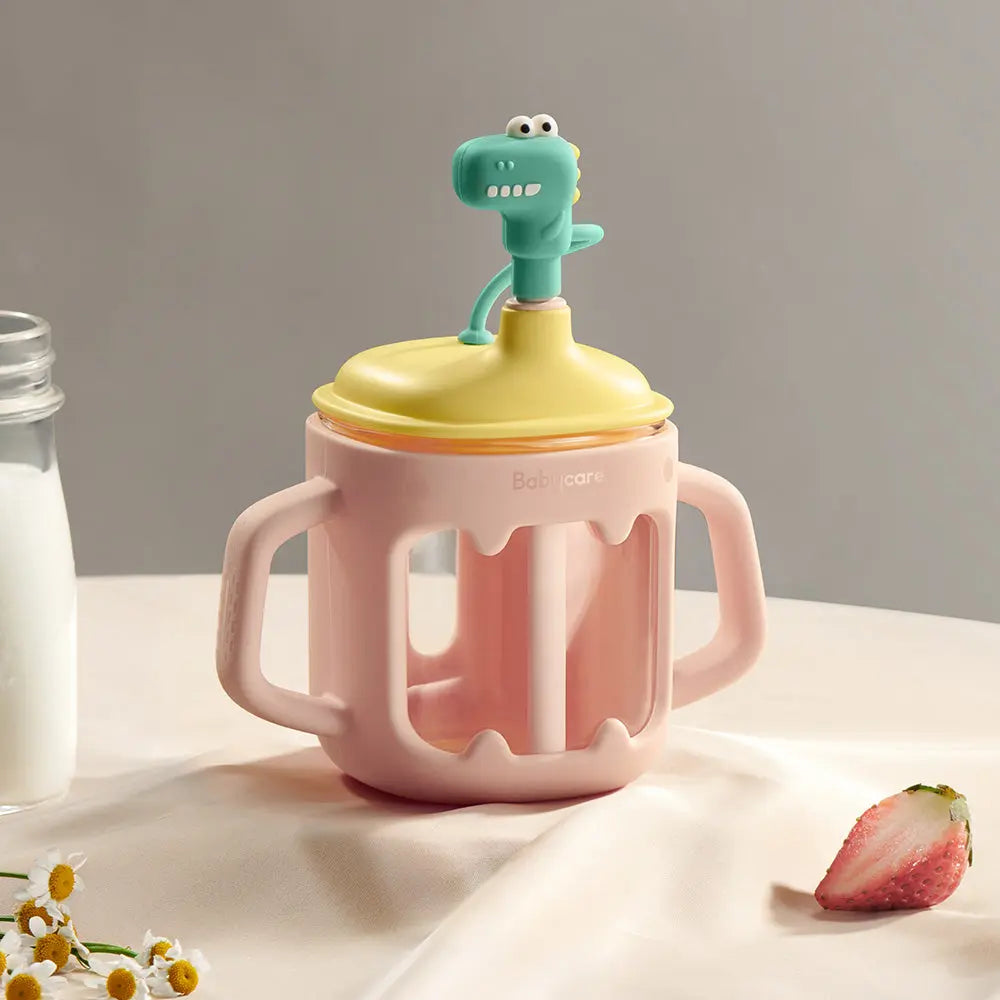 T-Rex Glass Milk Cup 250ml