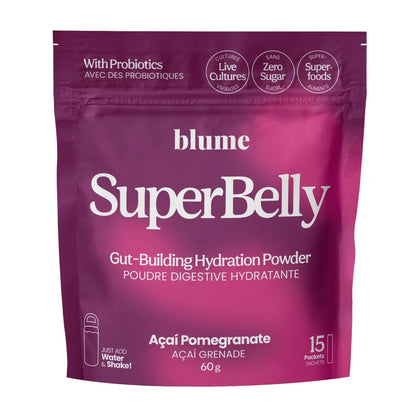 Superbelly Hydration & Gut Mix | Açai Pomegranate | Blume