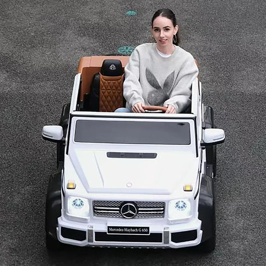 Voiture Électrique 24V Mercedes Benz Maybach G650 XXL 2 Places pour Enfants OU Adultes