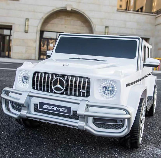 Voiture électrique 2 places Mercedes Benz AMG G63 G Wagon DELUXE 24V 2026 pour enfants avec télécommande