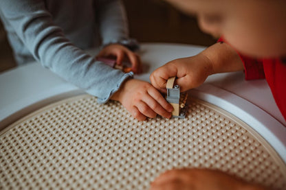 Table sensorielle en bois pour tout-petits - Table d'activités Montessori 4-en-1