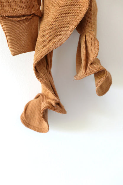 Gigoteuse en bambou couleur amande