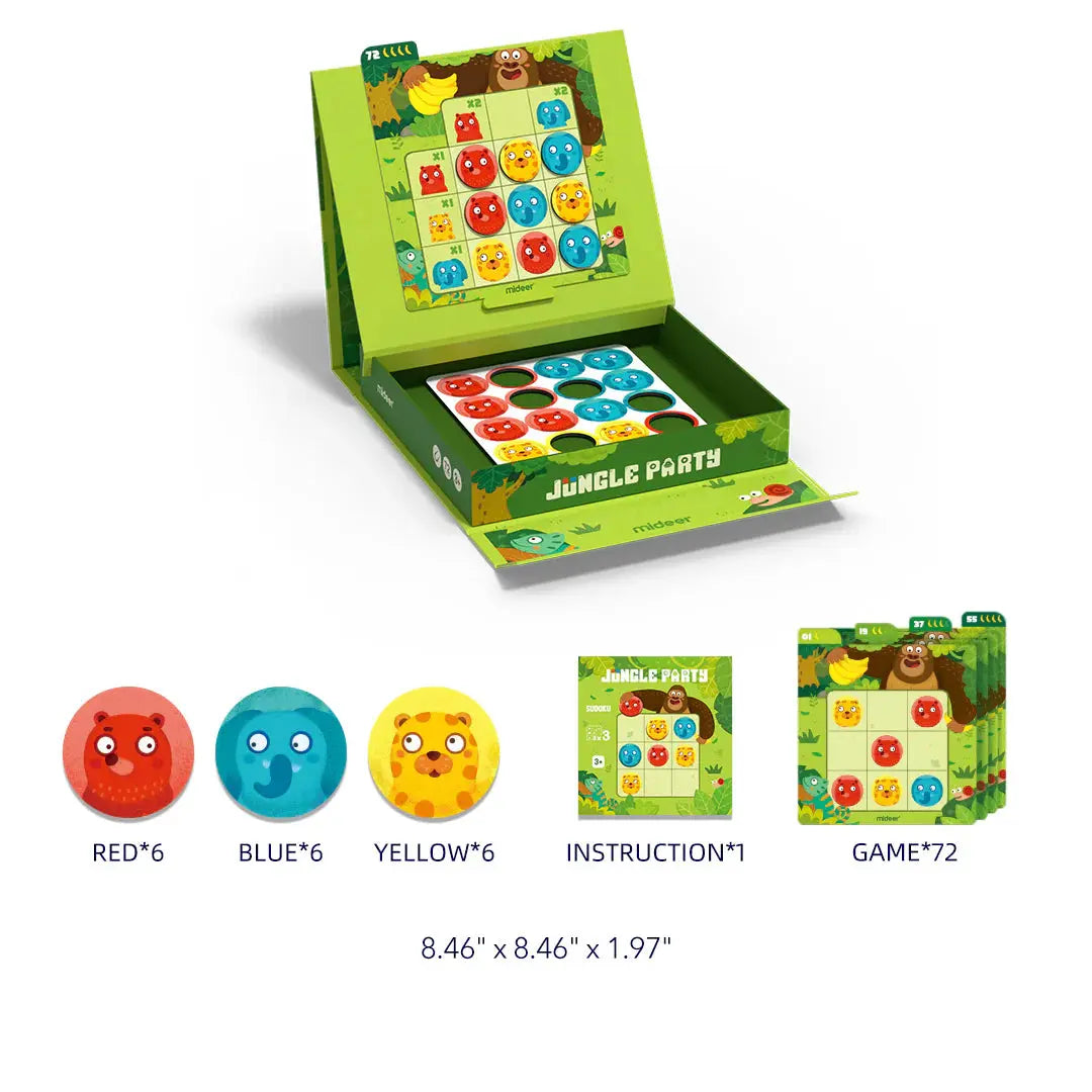 Level 1 Sudoku: Jungle Party