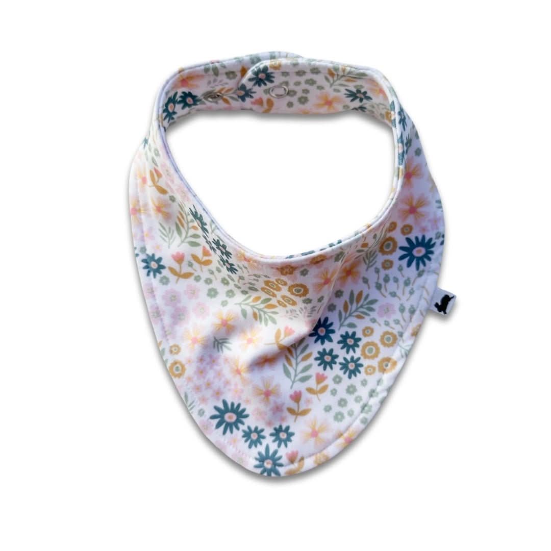 Bamboo Baby Bib | Berry Stripe
