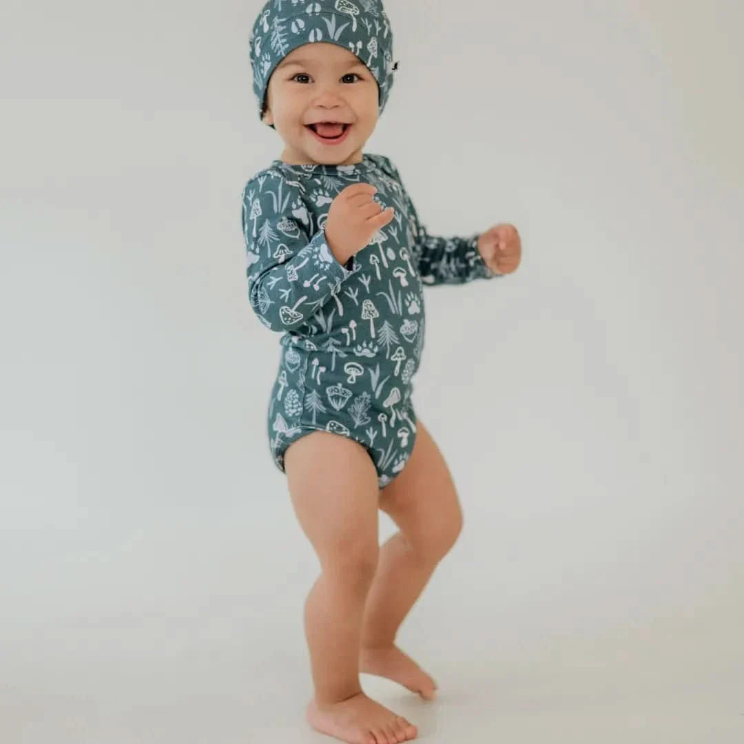 Cache-couche à manches longues en bambou pour bébé | Sprig